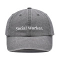 Customized Denim Washed Dad Baseball Caps